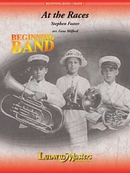 At the Races Concert Band sheet music cover Thumbnail